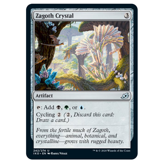 Magic The Gathering - Ikoria Lair of Behemoths - Zagoth Crystal - 242/274