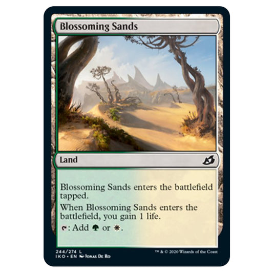 Magic The Gathering - Ikoria Lair of Behemoths - Blossoming Sands - 244/274