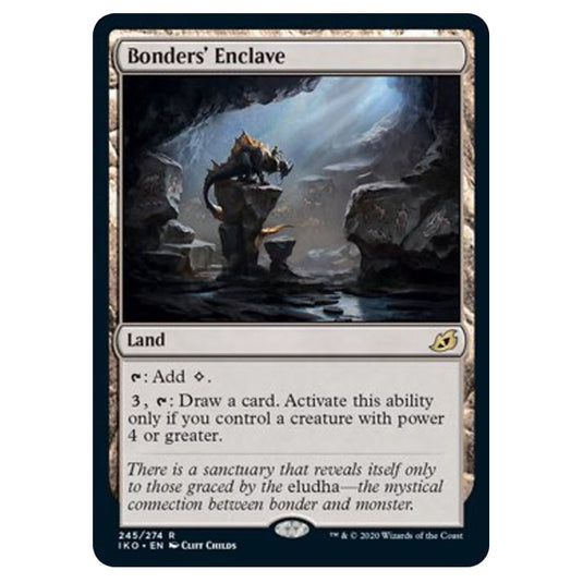 Magic The Gathering - Ikoria Lair of Behemoths - Bonders' Enclave - 245/274