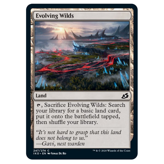 Magic The Gathering - Ikoria Lair of Behemoths - Evolving Wilds - 247/274