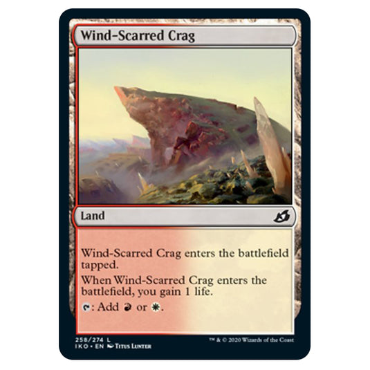 Magic The Gathering - Ikoria Lair of Behemoths - Wind-Scarred Crag - 258/274