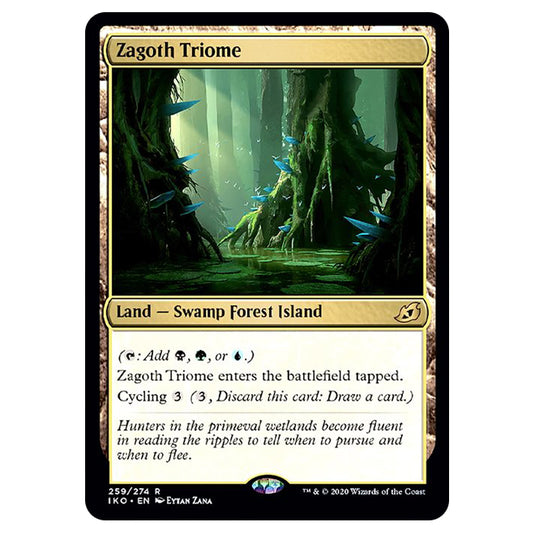 Magic The Gathering - Ikoria Lair of Behemoths - Zagoth Triome - 259/274