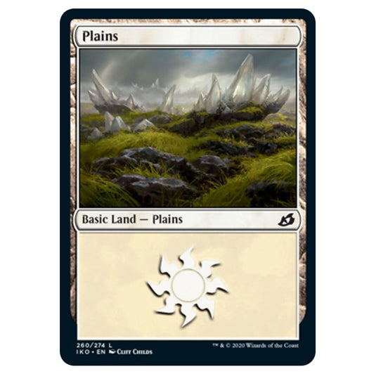 Magic The Gathering - Ikoria Lair of Behemoths - Plains - 260/274