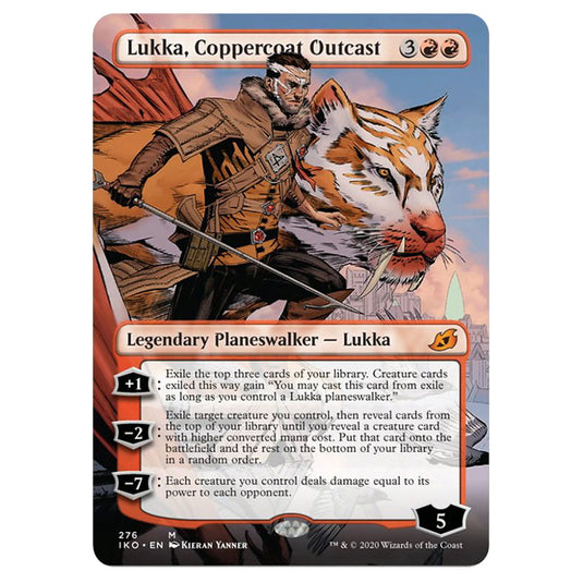 Magic The Gathering - Ikoria Lair of Behemoths - Lukka, Coppercoat Outcast - 276/274