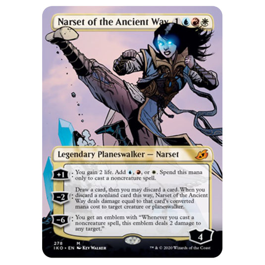 Magic The Gathering - Ikoria Lair of Behemoths - Narset of the Ancient Way - 278/274