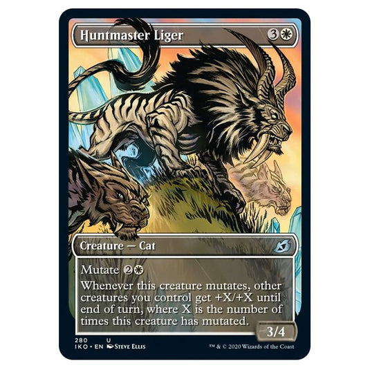 Magic The Gathering - Ikoria Lair of Behemoths - Huntmaster Liger - 280/274