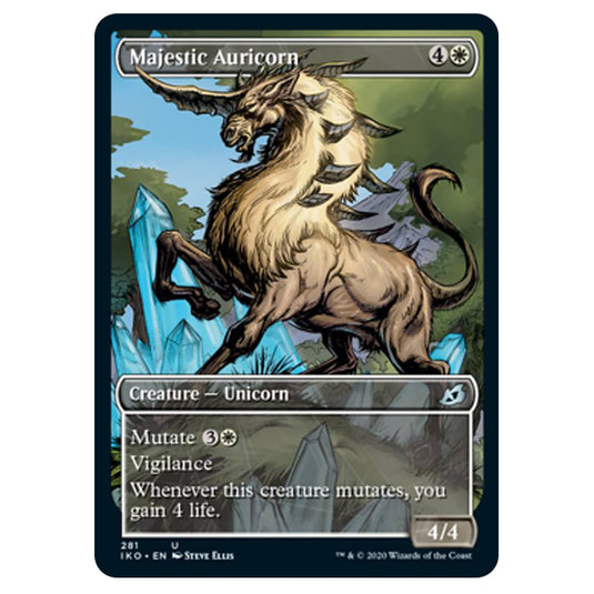 Magic The Gathering - Ikoria Lair of Behemoths - Majestic Auricorn - 281/274