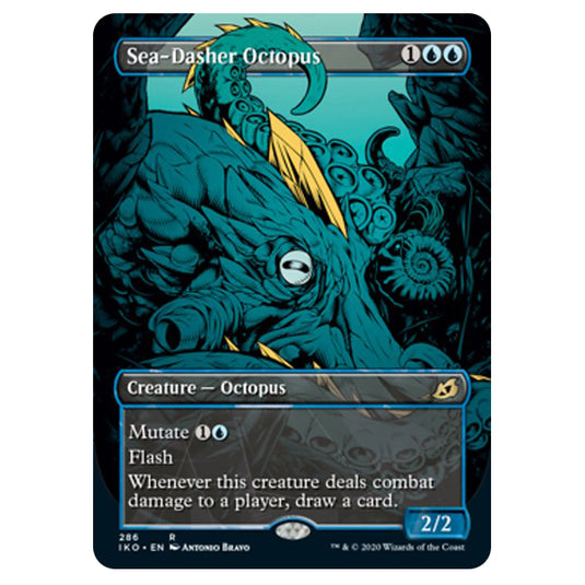 Magic The Gathering - Ikoria Lair of Behemoths - Sea-Dasher Octopus - 286/274