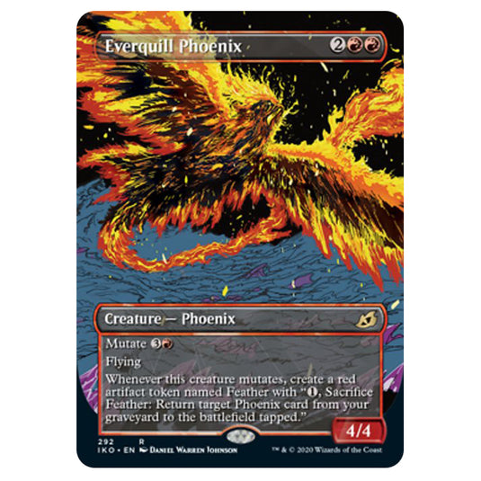 Magic The Gathering - Ikoria Lair of Behemoths - Everquill Phoenix - 292/274