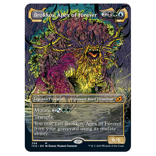 Magic The Gathering - Ikoria Lair of Behemoths - Brokkos, Apex of Forever - 299/274