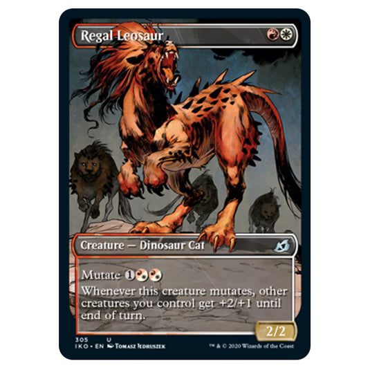 Magic The Gathering - Ikoria Lair of Behemoths - Regal Leosaur - 305/274