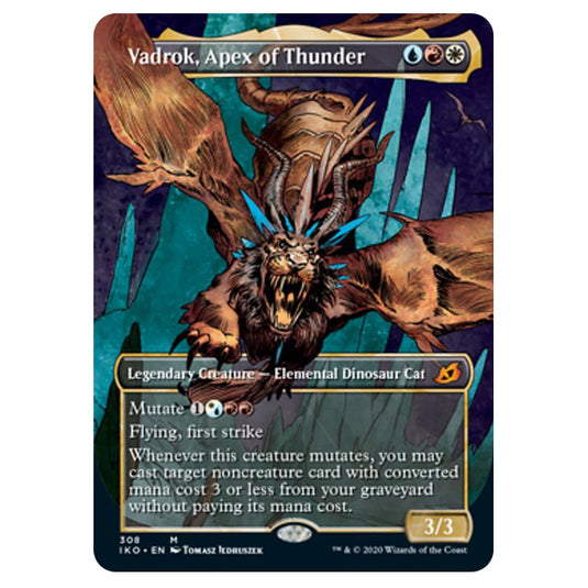 Magic The Gathering - Ikoria Lair of Behemoths - Vadrok, Apex of Thunder - 308/274