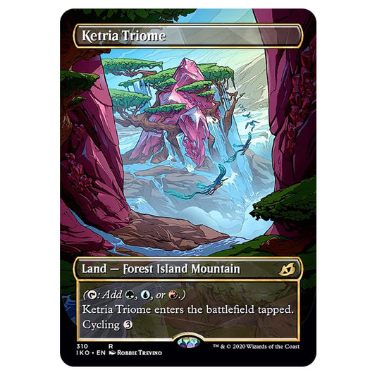 Magic The Gathering - Ikoria Lair of Behemoths - Ketria Triome - 310/274