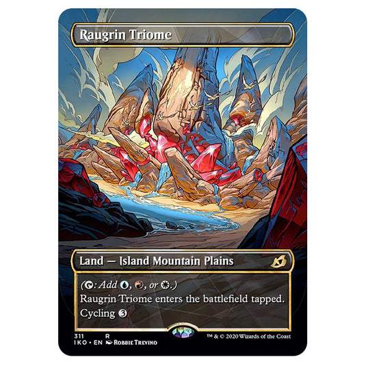 Magic The Gathering - Ikoria Lair of Behemoths - Raugrin Triome - 311/274