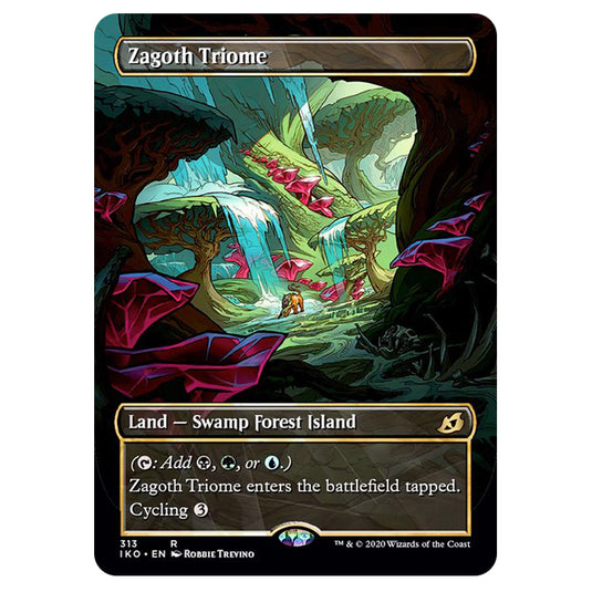 Magic The Gathering - Ikoria Lair of Behemoths - Zagoth Triome - 313/274