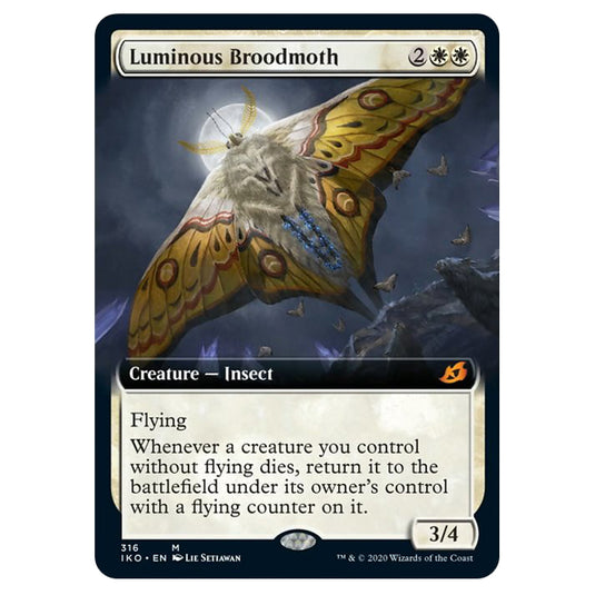 Magic The Gathering - Ikoria Lair of Behemoths - Luminous Broodmoth - 316/274