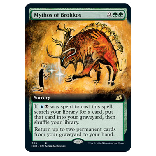 Magic The Gathering - Ikoria Lair of Behemoths - Mythos of Brokkos - 329/274