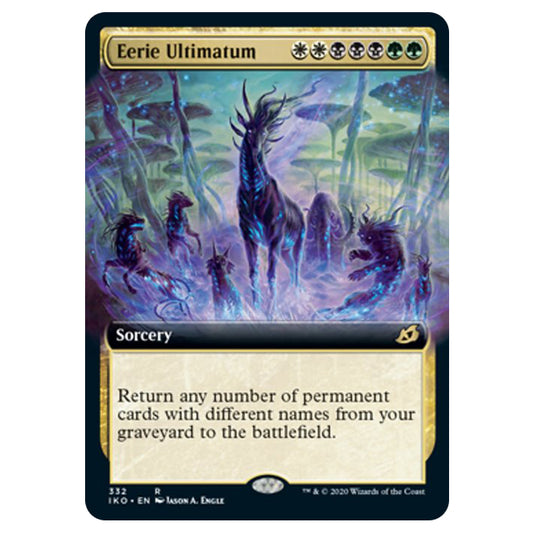Magic The Gathering - Ikoria Lair of Behemoths - Eerie Ultimatum - 332 Magic The Gathering - Ikoria Lair of Behemoths - Eerie Ultimatum - 332