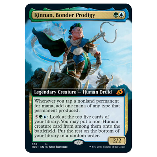 Magic The Gathering - Ikoria Lair of Behemoths - Kinnan, Bonder Prodigy - 338/274