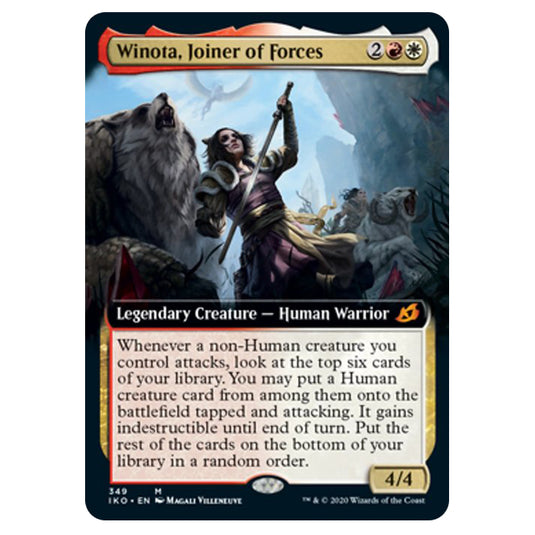 Magic The Gathering - Ikoria Lair of Behemoths - Winota, Joiner of Forces - 349/274