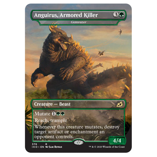 Magic The Gathering - Ikoria Lair of Behemoths - Anquirus, Armored Killer - Gemrazer - 376/274