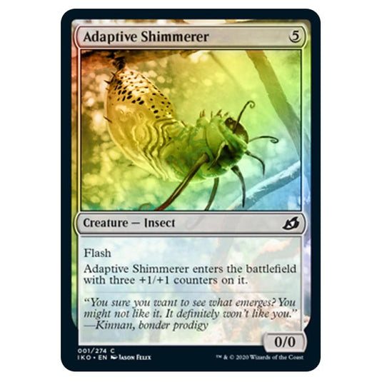 Magic The Gathering - Ikoria Lair of Behemoths - Adaptive Shimmerer - 1/274 (Foil)