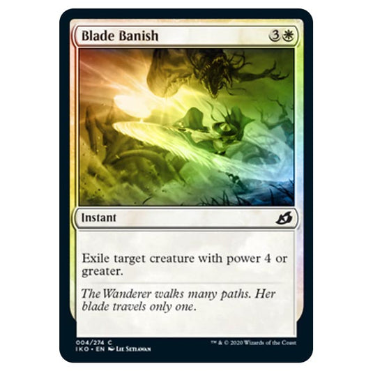 Magic The Gathering - Ikoria Lair of Behemoths - Blade Banish - 4/274 (Foil)