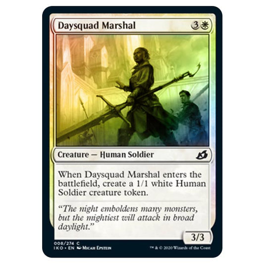 Magic The Gathering - Ikoria Lair of Behemoths - Daysquad Marshal - 8/274 (Foil)