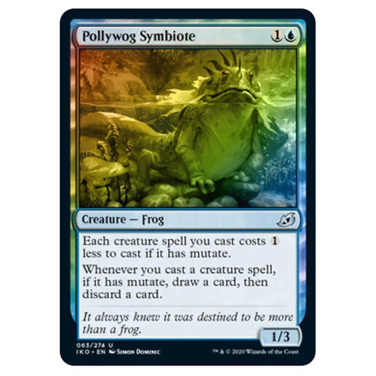 Magic The Gathering - Ikoria Lair of Behemoths - Pollywog Symbiote - 63/274 (Foil)