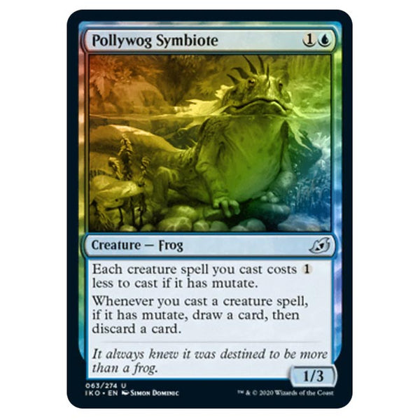 symbiote mtg cards Magic The Gathering - Ikoria Lair of Behemoths - Pollywog Symbiote