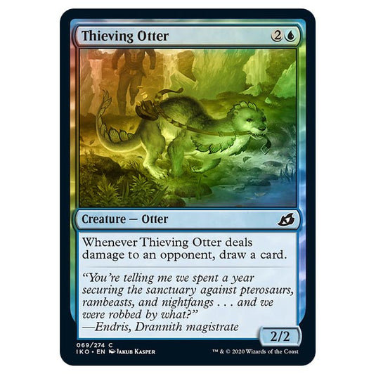 Magic The Gathering - Ikoria Lair of Behemoths - Thieving Otter - 69/274 (Foil)