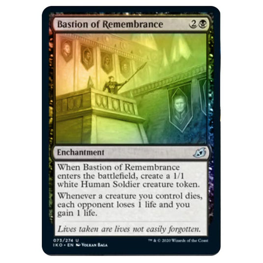 Magic The Gathering - Ikoria Lair of Behemoths - Bastion of Remembrance - 73/274 (Foil)