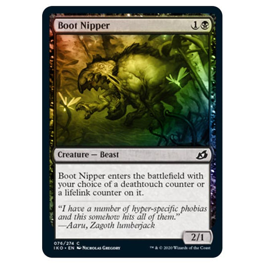 Magic The Gathering - Ikoria Lair of Behemoths - Boot Nipper - 76/274 (Foil)