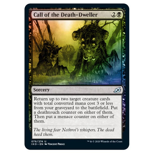 Magic The Gathering - Ikoria Lair of Behemoths - Call of the Death-Dweller - 78/274 (Foil)