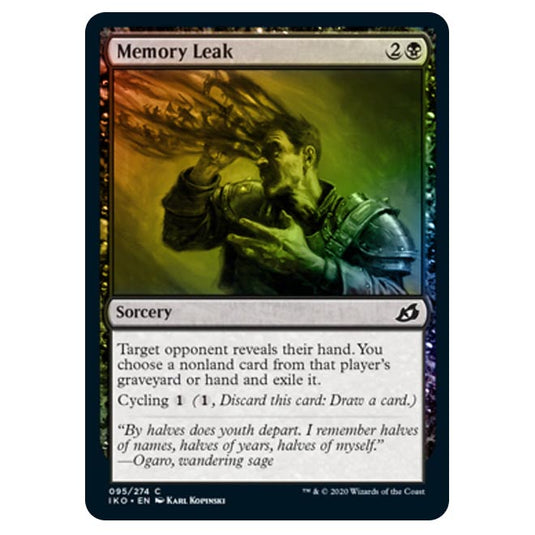 Magic The Gathering - Ikoria Lair of Behemoths - Memory Leak - 95/274 (Foil)