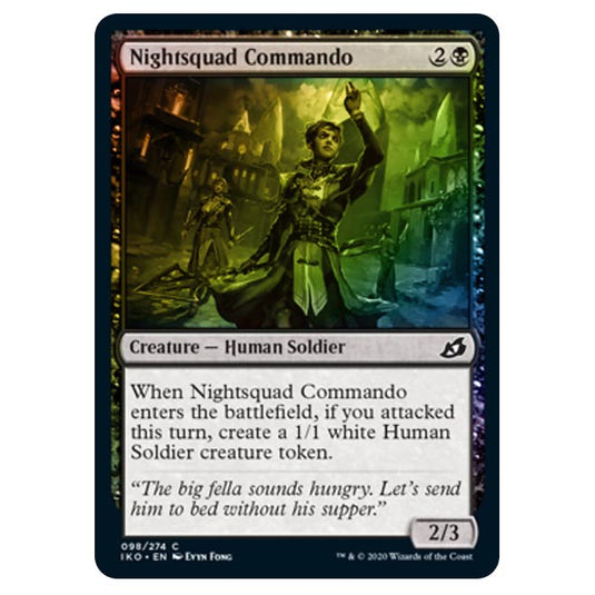 Magic The Gathering - Ikoria Lair of Behemoths - Nightsquad Commando - 98/274 (Foil)