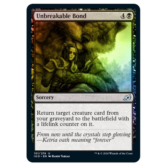 Magic The Gathering - Ikoria Lair of Behemoths - Unbreakable Bond - 101/274 (Foil)