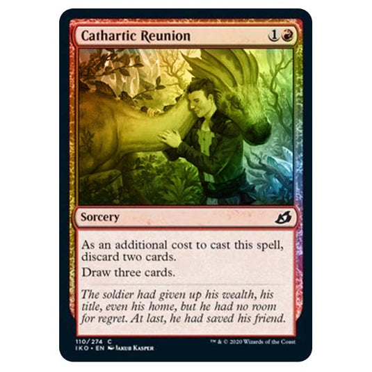 Magic The Gathering - Ikoria Lair of Behemoths - Cathartic Reunion - 110/274 (Foil)