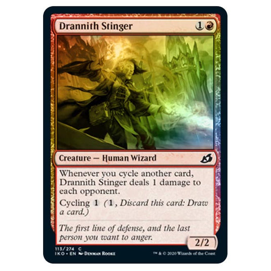 Magic The Gathering - Ikoria Lair of Behemoths - Drannith Stinger - 113/274 (Foil)