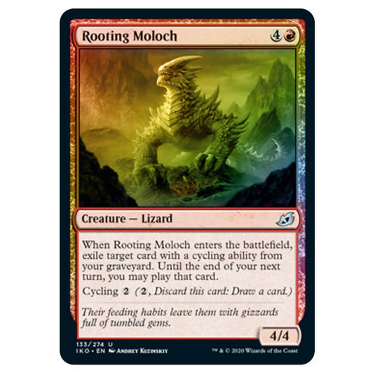 Magic The Gathering - Ikoria Lair of Behemoths - Rooting Moloch - 133/274 (Foil)