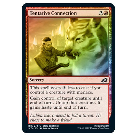 Magic The Gathering - Ikoria Lair of Behemoths - Tentative Connection - 138/274 (Foil)