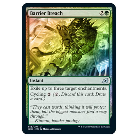 Magic The Gathering - Ikoria Lair of Behemoths - Barrier Breach - 145/274 (Foil)