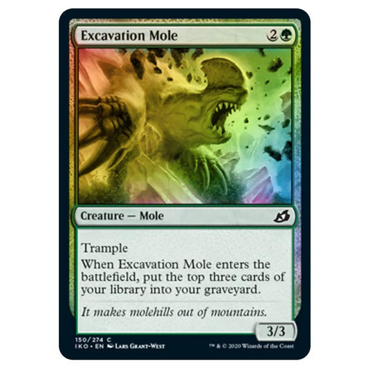 Magic The Gathering - Ikoria Lair of Behemoths - Excavation Mole - 150/274 (Foil)