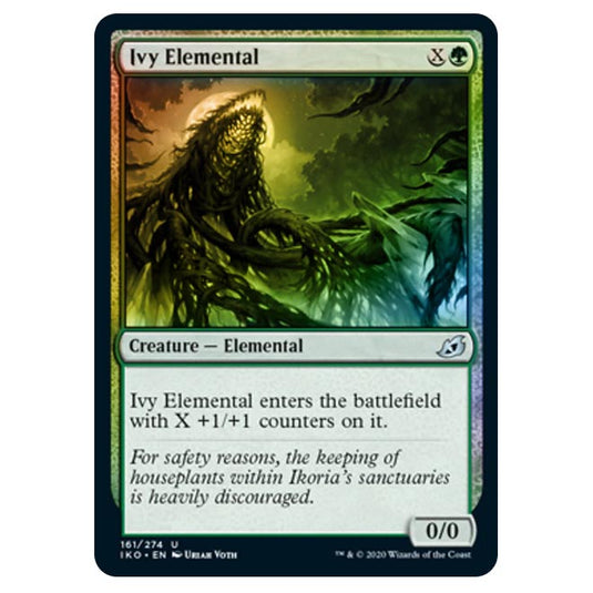 Magic The Gathering - Ikoria Lair of Behemoths - Ivy Elemental - 161/274 (Foil)