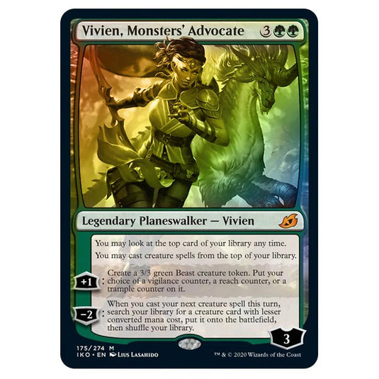 Magic The Gathering - Ikoria Lair of Behemoths - Vivien, Monsters' Advocate - 175/274 (Foil)