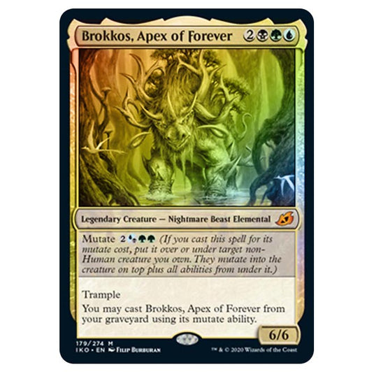 Magic The Gathering - Ikoria Lair of Behemoths - Brokkos, Apex of Forever - 179/274 (Foil)