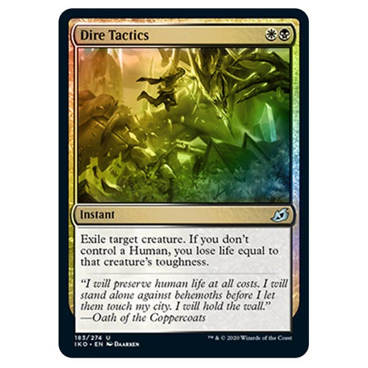 Magic The Gathering - Ikoria Lair of Behemoths - Dire Tactics - 183/274 (Foil)