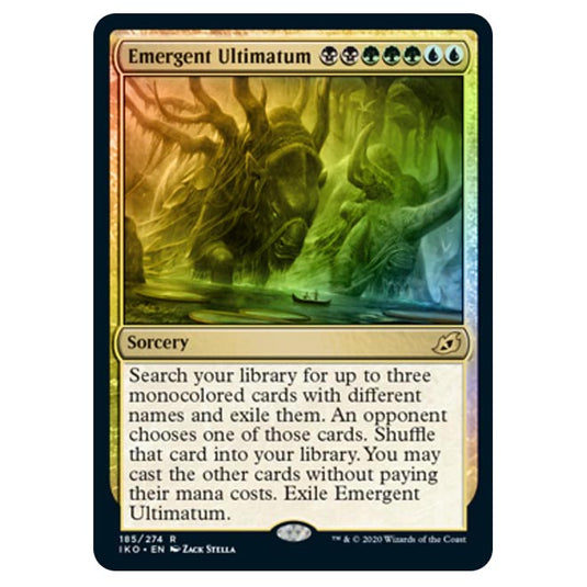 Magic The Gathering - Ikoria Lair of Behemoths - Emergent Ultimatum - 185/274 (Foil)