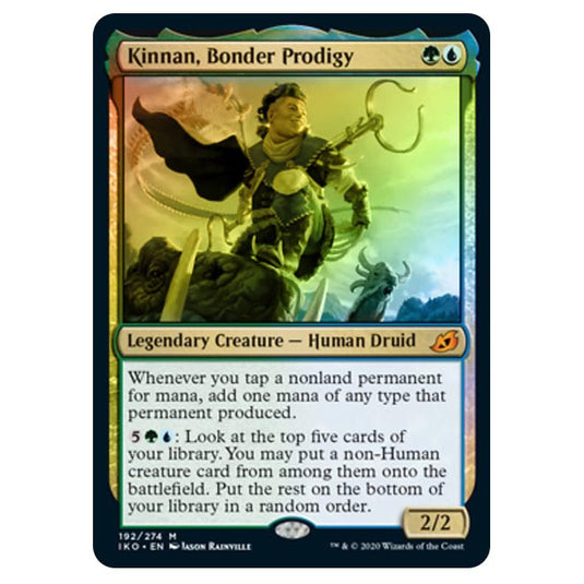 Magic The Gathering - Ikoria Lair of Behemoths - Kinnan, Bonder Prodigy - 192/274 (Foil)