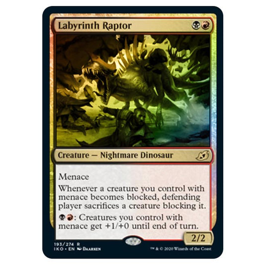 Magic The Gathering - Ikoria Lair of Behemoths - Labyrinth Raptor - 193/274 (Foil)